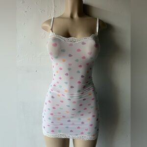 Skims Heart candy Print Women's Slip Dress